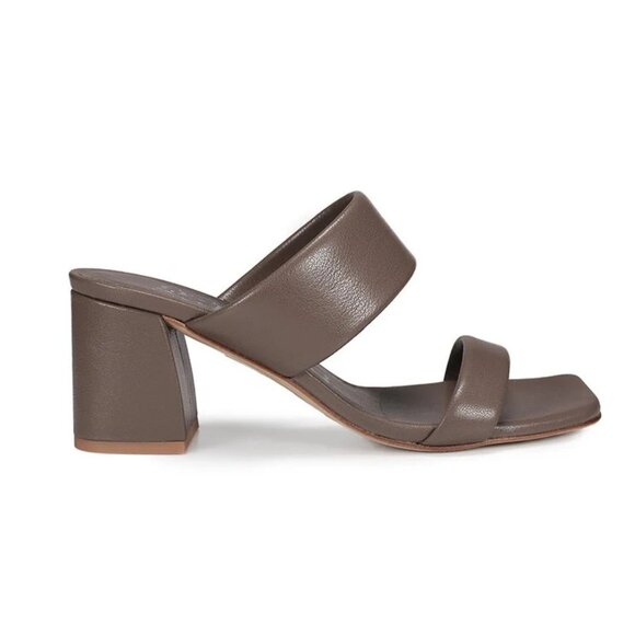 🆕 PEDRO GARCIA Isela Slide Block Heel Sandals Shoes 10.5 - Picture 2 of 8